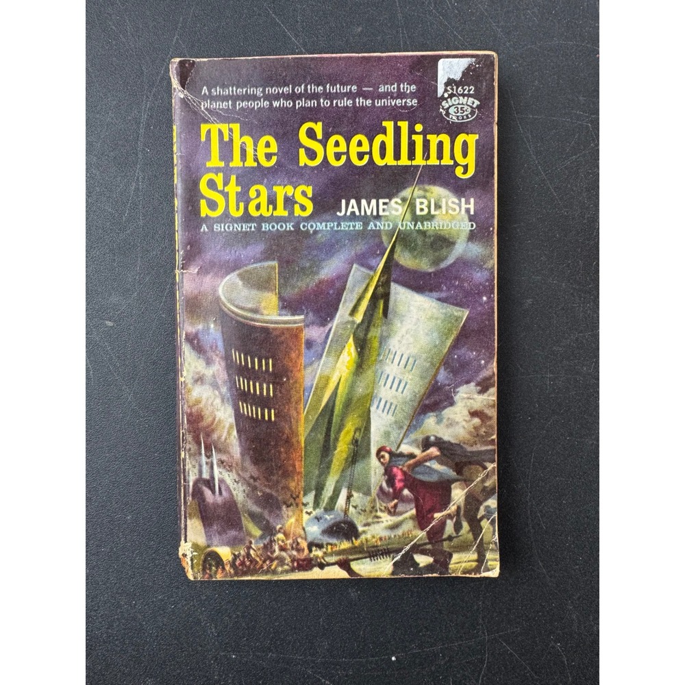 The Seedling‎ Stars by James Blish 1959 Signet Science Fiction Paperback